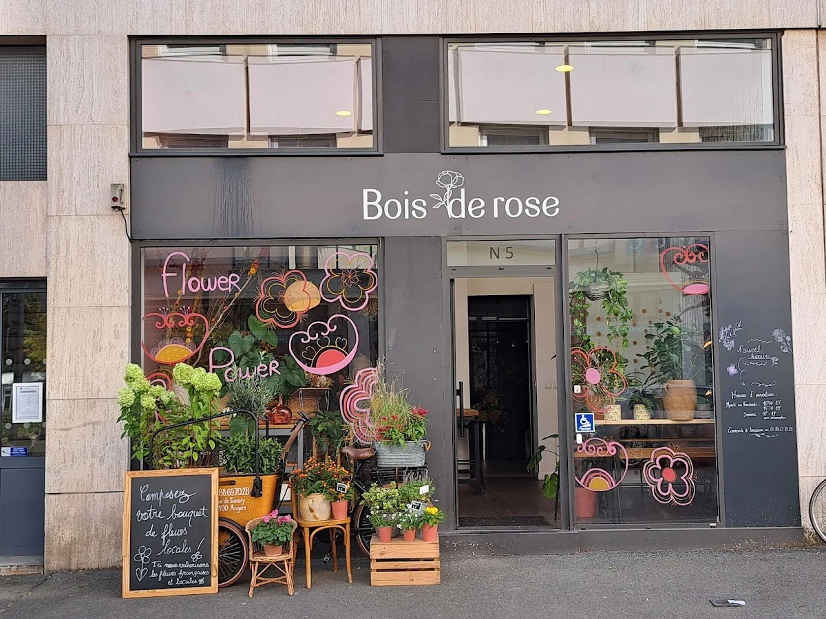 Bois de rose fleuriste, Angers