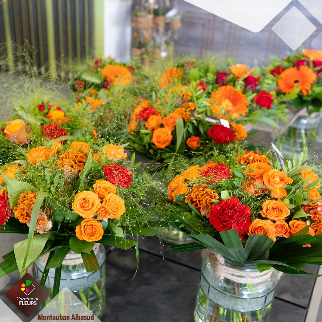 Carrément Fleurs - Fleuriste Montauban Albasud 82 - Livraison de fleurs à - 4