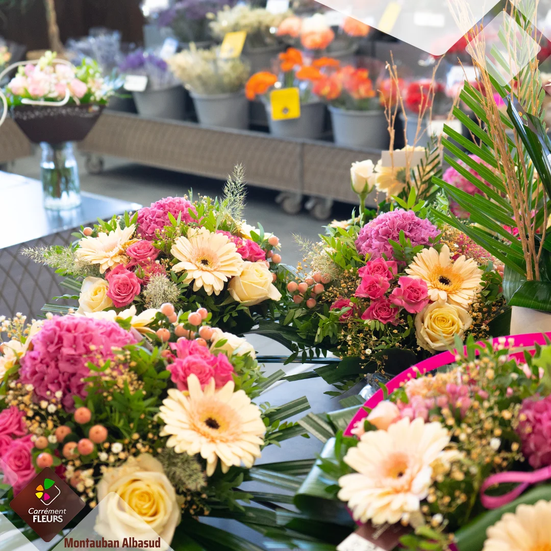 Carrément Fleurs - Fleuriste Montauban Albasud 82 - Livraison de fleurs à - 5