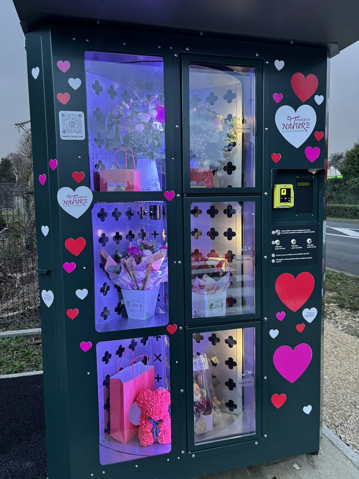Distributeur de fleurs ouvert 24h/24 et 7j/7 Tendance Nature - 3