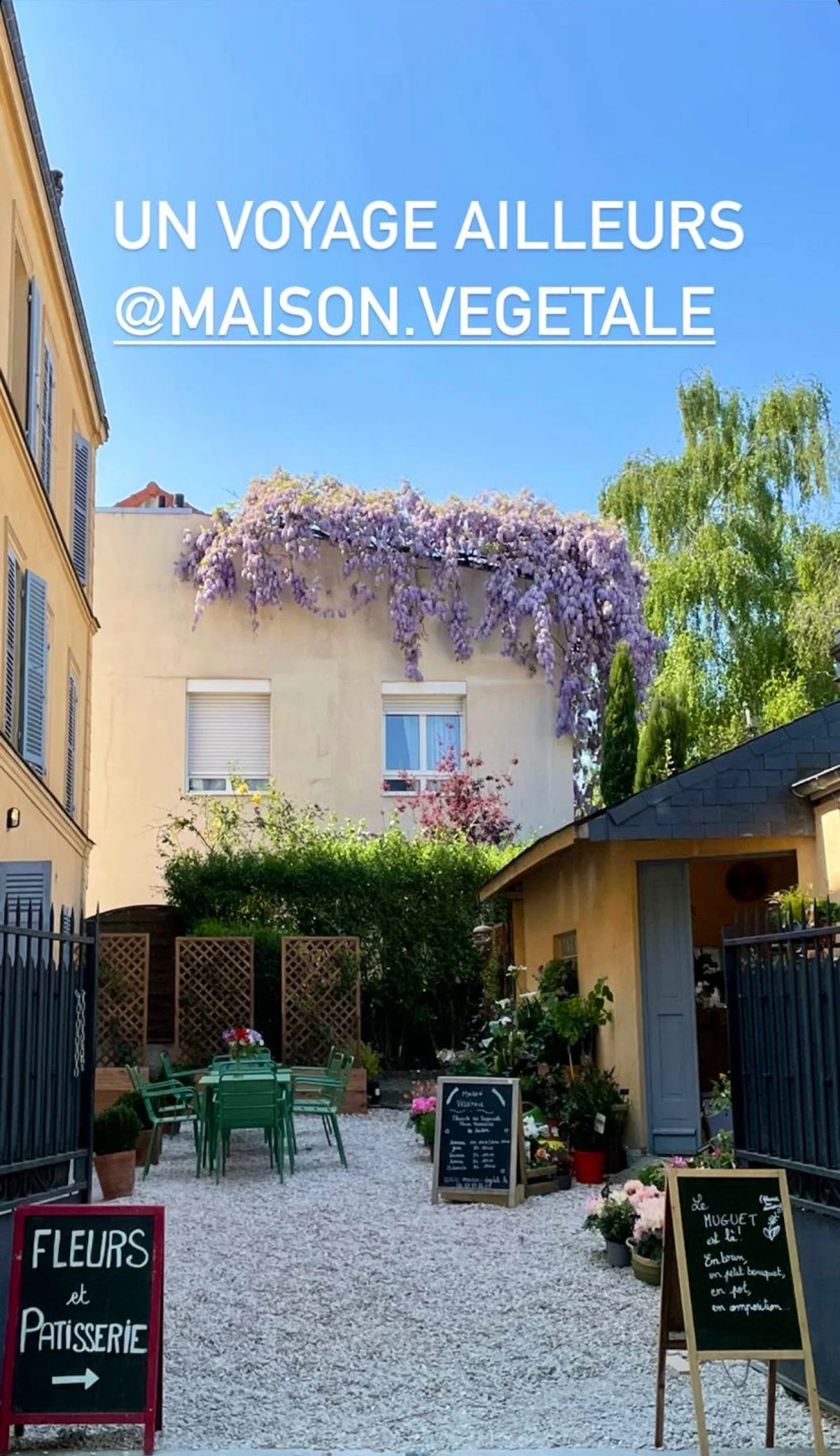 FERMÉ POUR TOUJOURS Maison Végétale - Versailles