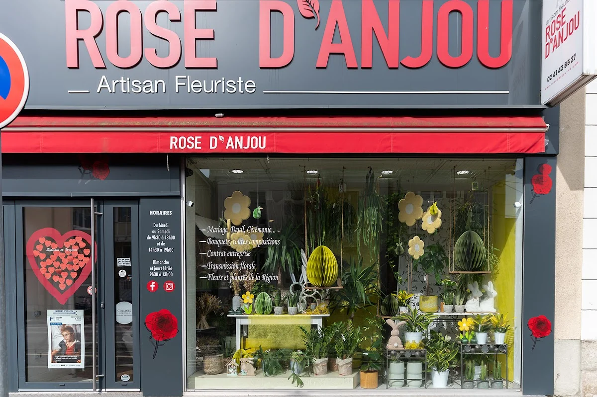 Fleuriste Rose d'Anjou
