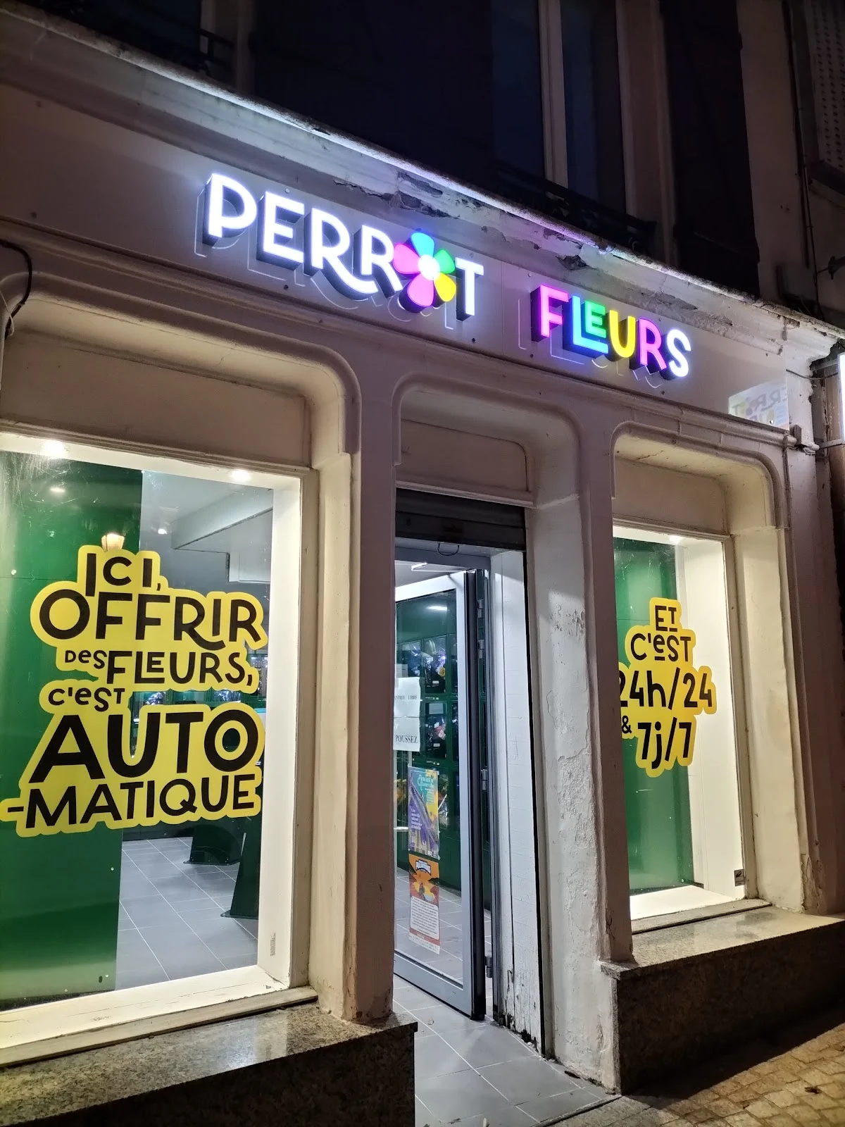 Perrot fleurs 24h/24