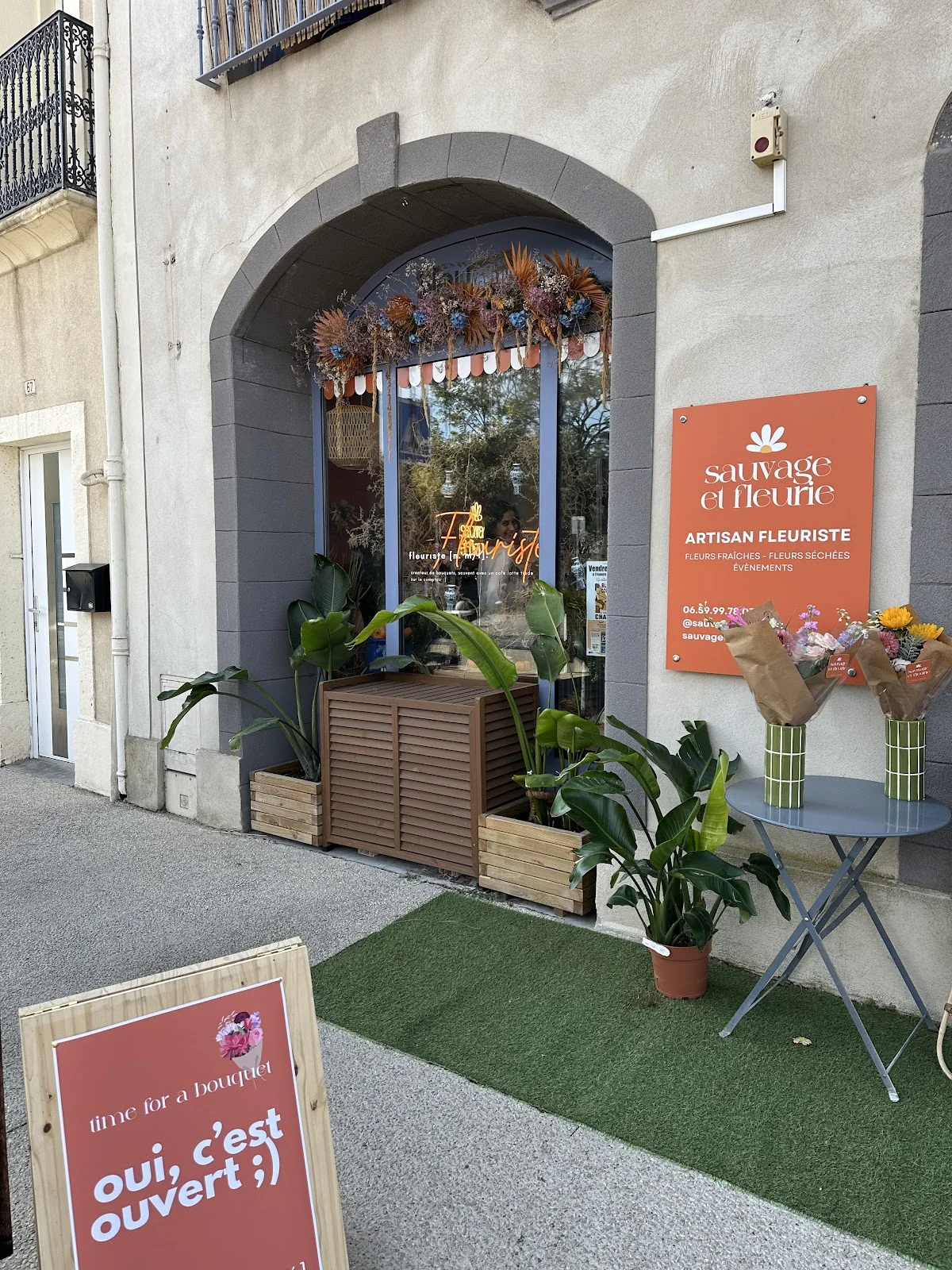 Sauvage et fleurie