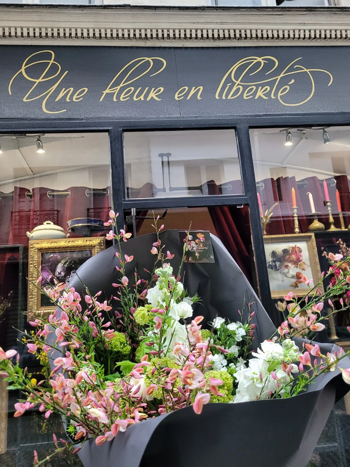 Une fleur en liberté